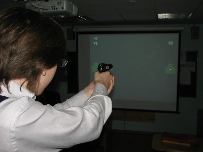 Лазерный стрелковый тир тренажер для школ и кадетских корпусов 6